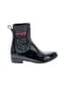 Coach Black Rain Boots Size 5 - photo 1