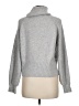 Elodie Solid Gray Turtleneck Sweater Size M - photo 2