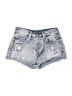 Blank NYC Blue Denim Shorts Size 24 waist - photo 1