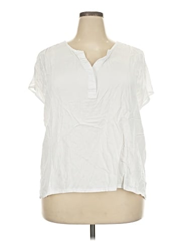 Nine West Short Sleeve Henley (view 1)