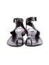 Wrap Black Sandals Size 6 - photo 2