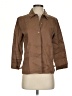 CABO 100% Linen Brown 3/4 Sleeve Button-Down Shirt Size P (petite) - photo 1