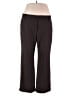 Banana Republic Stripes Brown Wool Pants Size 16 - photo 1