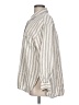 Old Navy Stripes Ivory Long Sleeve Button-Down Shirt Size L - photo 5