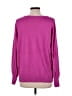 Crown & Ivy Hearts Pink Purple Pullover Sweater Size L - photo 2