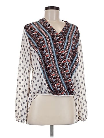 Eyeshadow Long Sleeve Blouse (view 1)
