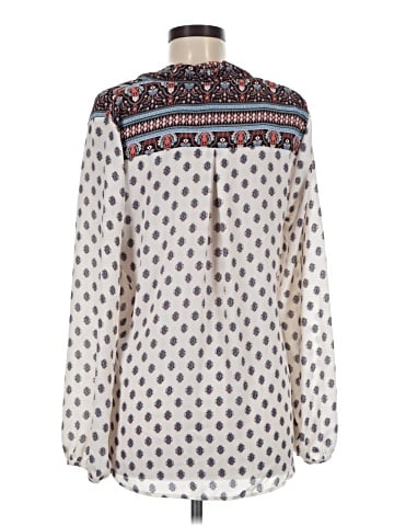 Eyeshadow Long Sleeve Blouse (view 2)
