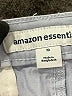 Amazon Essentials Solid Gray Khaki Shorts Size 10 - photo 3