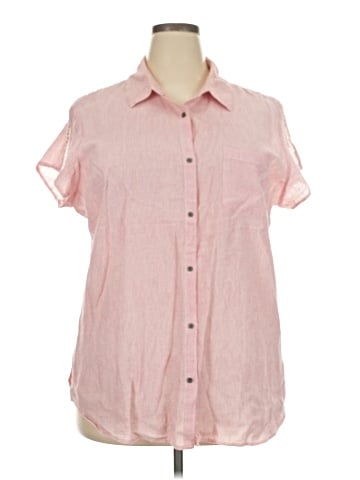 Ruff Hewn Short Sleeve Blouse (view 1)