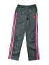 Adidas 100% Polyester Gray Track Pants Size 6X - photo 1