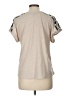 Fred David Tan Short Sleeve Top Size L - photo 2