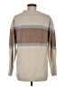 Democracy Color Block Tan Turtleneck Sweater Size M - photo 2