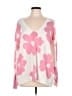Torrid Floral Pink Pullover Sweater Size Lg Plus (0) - photo 1