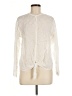 Johnny Was 100% Rayon Ivory Long Sleeve Blouse Size M - photo 1