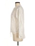 Johnny Was 100% Rayon Ivory Long Sleeve Blouse Size M - photo 5