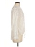 Johnny Was 100% Rayon Ivory Long Sleeve Blouse Size M - photo 4