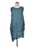 Dylan 100% Linen Teal Casual Dress Size XL - photo 1