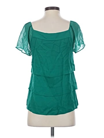 Banana Republic Short Sleeve Silk Top (view 2)