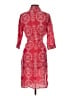 Zara Paisley Red Casual Dress Size XS - photo 2