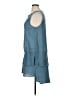 Dylan 100% Linen Teal Casual Dress Size XL - photo 5