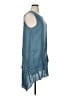Dylan 100% Linen Teal Casual Dress Size XL - photo 4