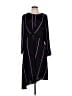 Nine West 100% Polyester Black Casual Dress Size L - photo 1