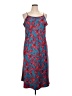 A New Day 100% Polyester Paisley Blue Casual Dress Size XL - photo 1