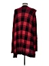 Joseph A. 100% Rayon Plaid Red Cardigan Size M - photo 2