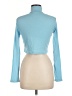 Rosio Blue Long Sleeve Turtleneck Size M - photo 2