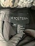 Etcetera 100% Nylon Floral Black Vest Size 12 - photo 3