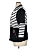 Rafaella 100% Cotton Stripes Black Track Jacket Size XL (petite) - photo 5