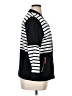 Rafaella 100% Cotton Stripes Black Track Jacket Size XL (petite) - photo 4