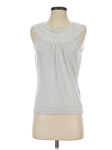 August Silk Sleeveless Blouse (view 1)