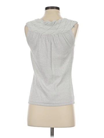 August Silk Sleeveless Blouse (view 2)