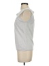 August Silk Gray Sleeveless Blouse Size S - photo 5