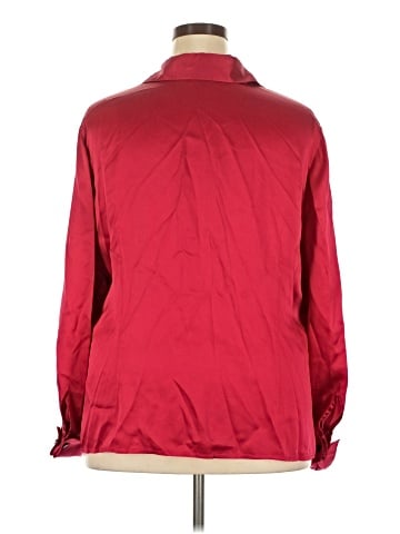 Jones New York Collection 3/4 Sleeve Button-Down Shirt (view 2)