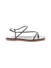 Kaanas Silver Sandals Size 7 - photo 1
