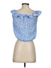 Sienna Sky 100% Polyester Blue Sleeveless Blouse Size XS - photo 2