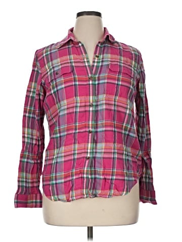 Chaps Long Sleeve Button-Down Shirt (view 1)