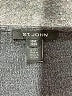 St. John Gray Wool Cardigan One size - photo 7