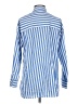 Madewell 100% Cotton Stripes Blue Long Sleeve Button-Down Shirt Size XS - photo 2