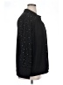 Nic + Zoe 100% Polyester Stars Black Long Sleeve Blouse Size XL - photo 4