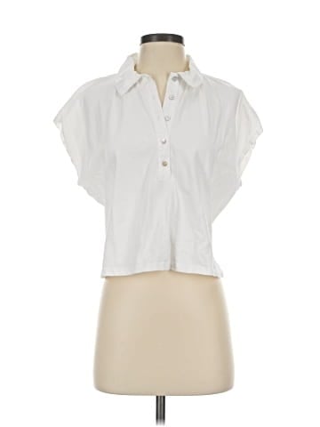 MNG Short Sleeve Blouse (view 1)
