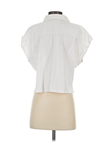 MNG Short Sleeve Blouse (view 2)