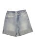 Future Collective 100% Cotton Blue Denim Shorts Size 6 - photo 1