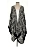 Ecote Black Poncho Size 0/S - photo 1