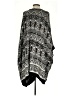 Ecote Black Poncho Size 0/S - photo 2