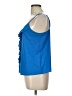 Paper Crane 100% Polyester Blue Sleeveless Blouse Size L - photo 5