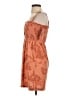 Roxy Paisley Orange Casual Dress Size S - photo 5