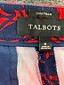 Talbots Print Red Active Pants Size 8 - photo 7